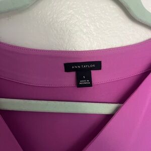 Ann Taylor Vibrant Pink Top